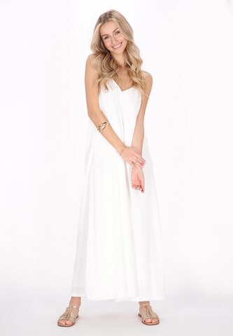 Robe d’été IZIA en blanc