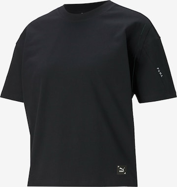 PUMA Performance Shirt 'Re.Gen' in Black: front