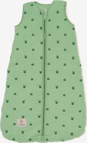 STERNTALER Sleeping bag 'Musselin' in Green: front