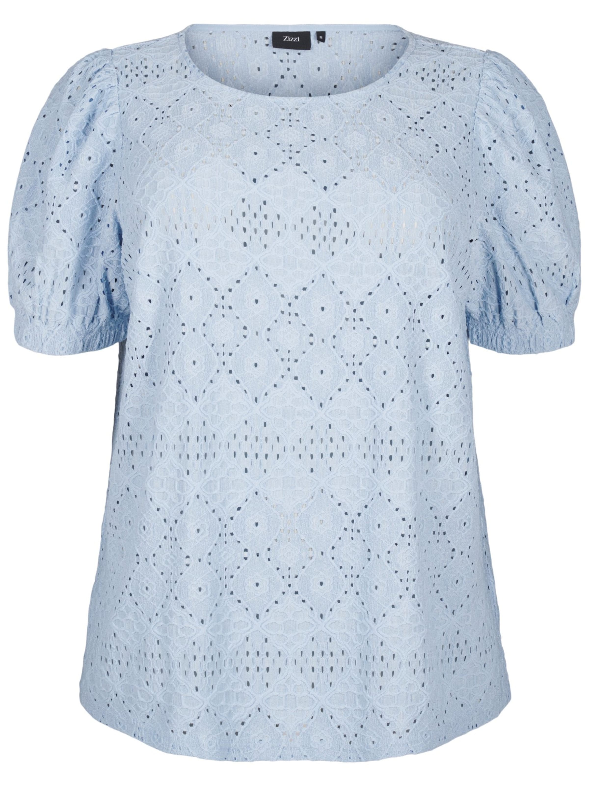 Zizzi Blouse 'CASISI' in Blue: front