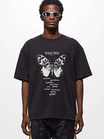 Young Poets Shirt 'Yoricko' in Black: front