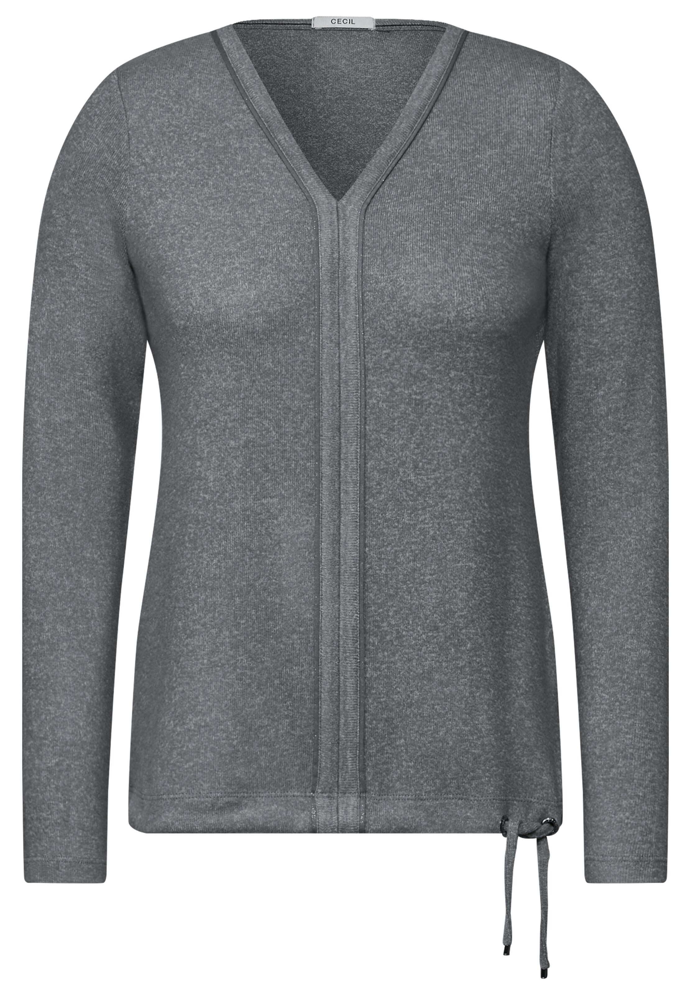 CECIL Shirt in Grau: Vorderseite