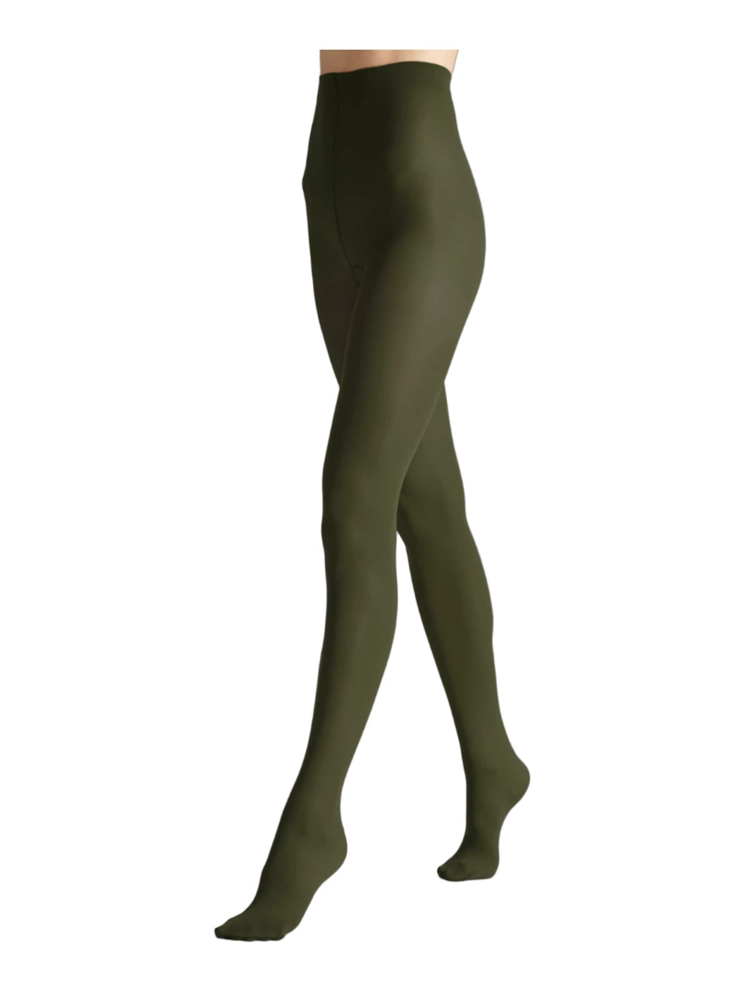 Collant 'STIINA 40 DEN tights' di Sokisahtel in verde: frontale