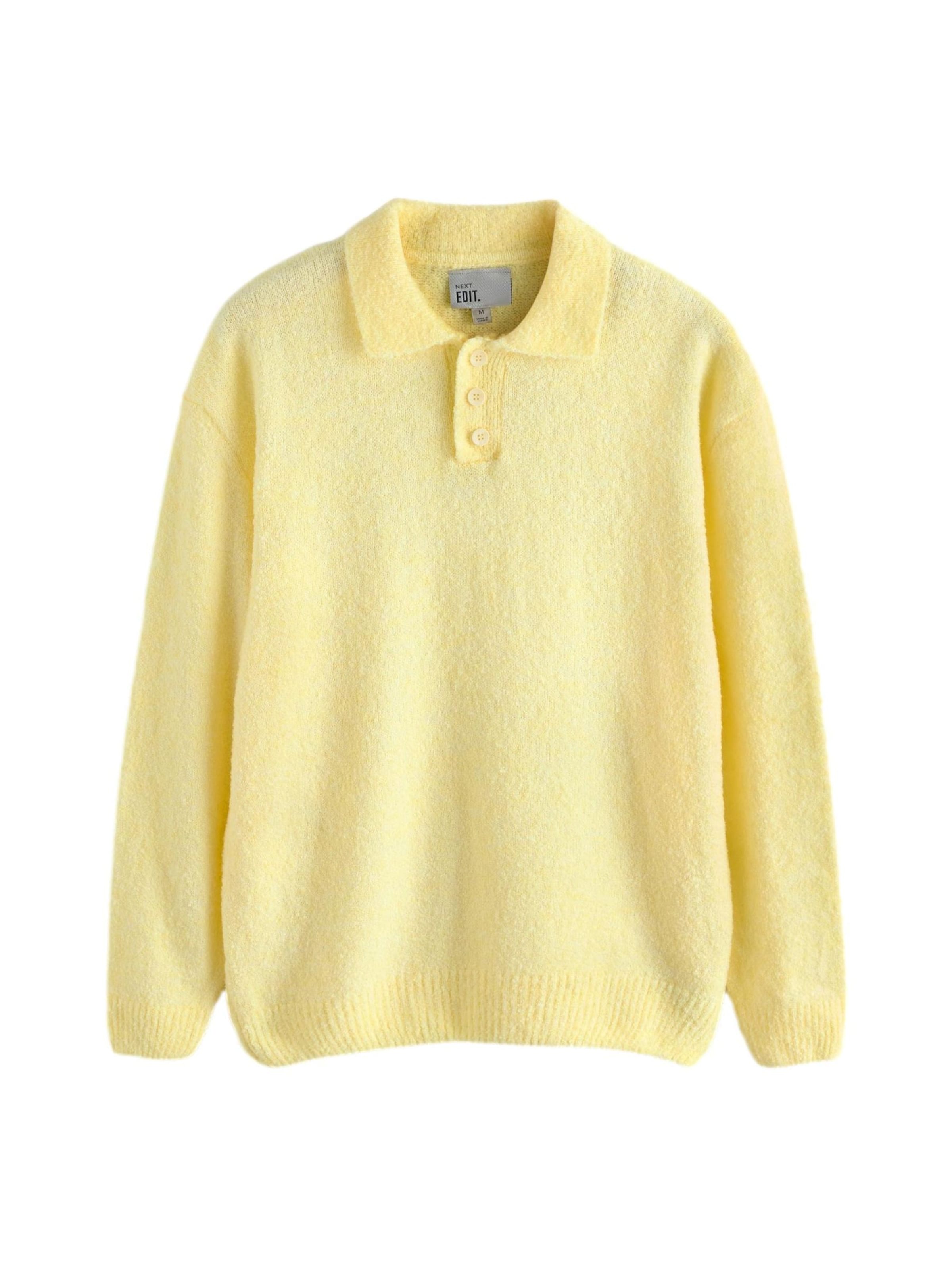 Next Pullover 'Standard' in Gelb: Vorderseite