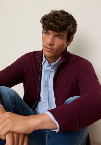 Man's World Knit Cardigan in Purple