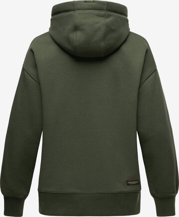 Sweat-shirt 'Goldfee' NAVAHOO en vert