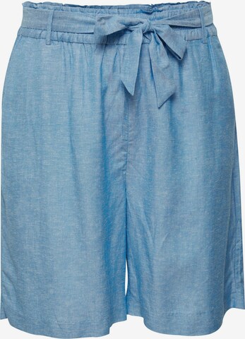 Fransa Loose fit Pants 'FPLin' in Blue: front