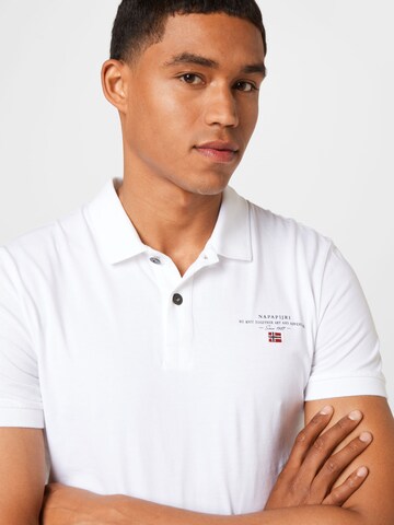 NAPAPIJRI Poloshirt 'ELBAS' in Weiß