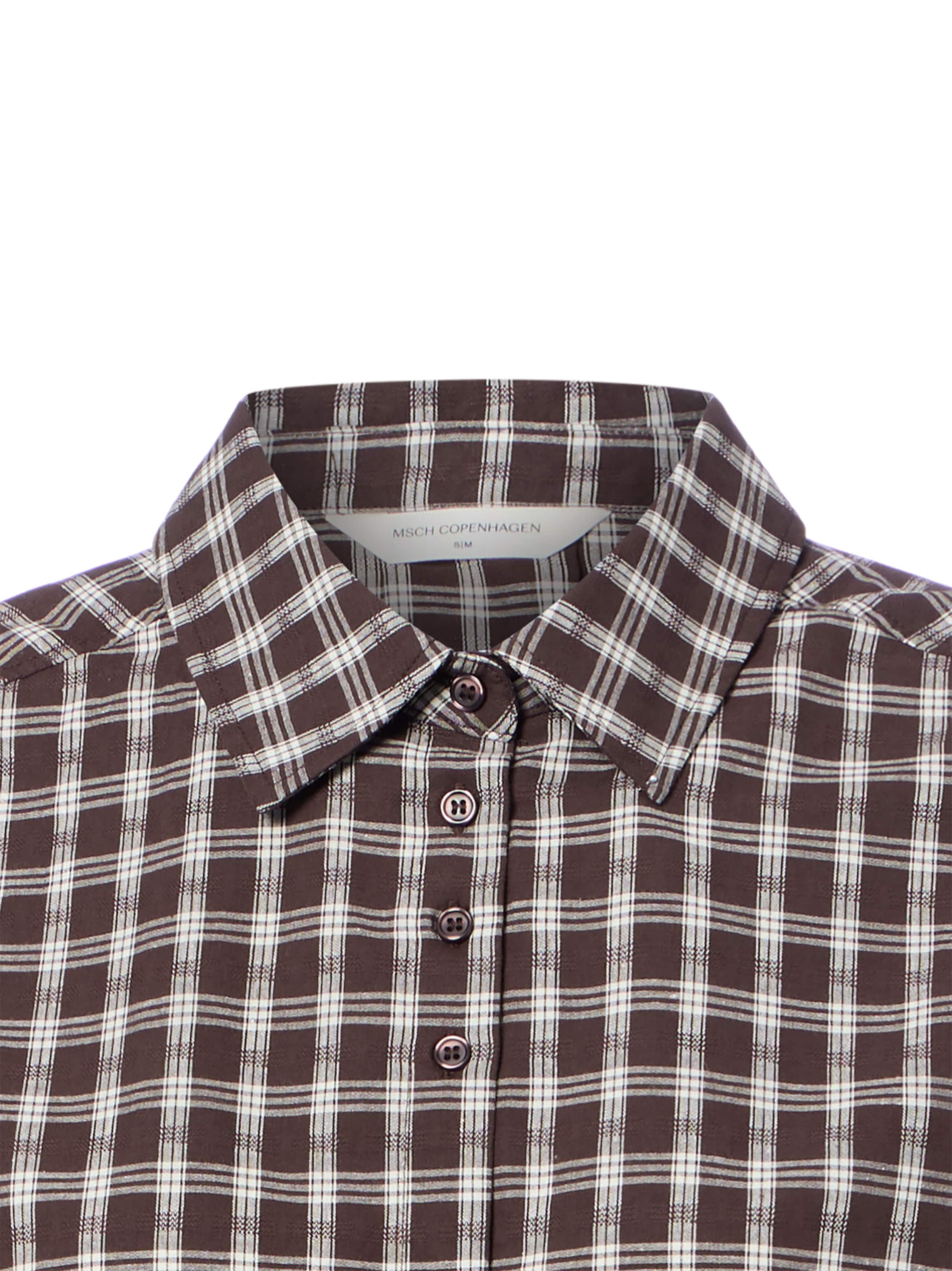 MSCH COPENHAGEN Blouse 'Carola' in Brown