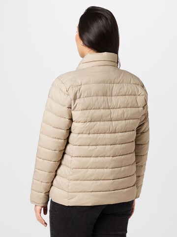 ONLY Carmakoma Jacke in Beige