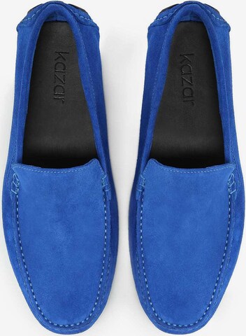 Mocassin Kazar en bleu