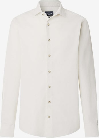 Chemise Hackett London en blanc : devant