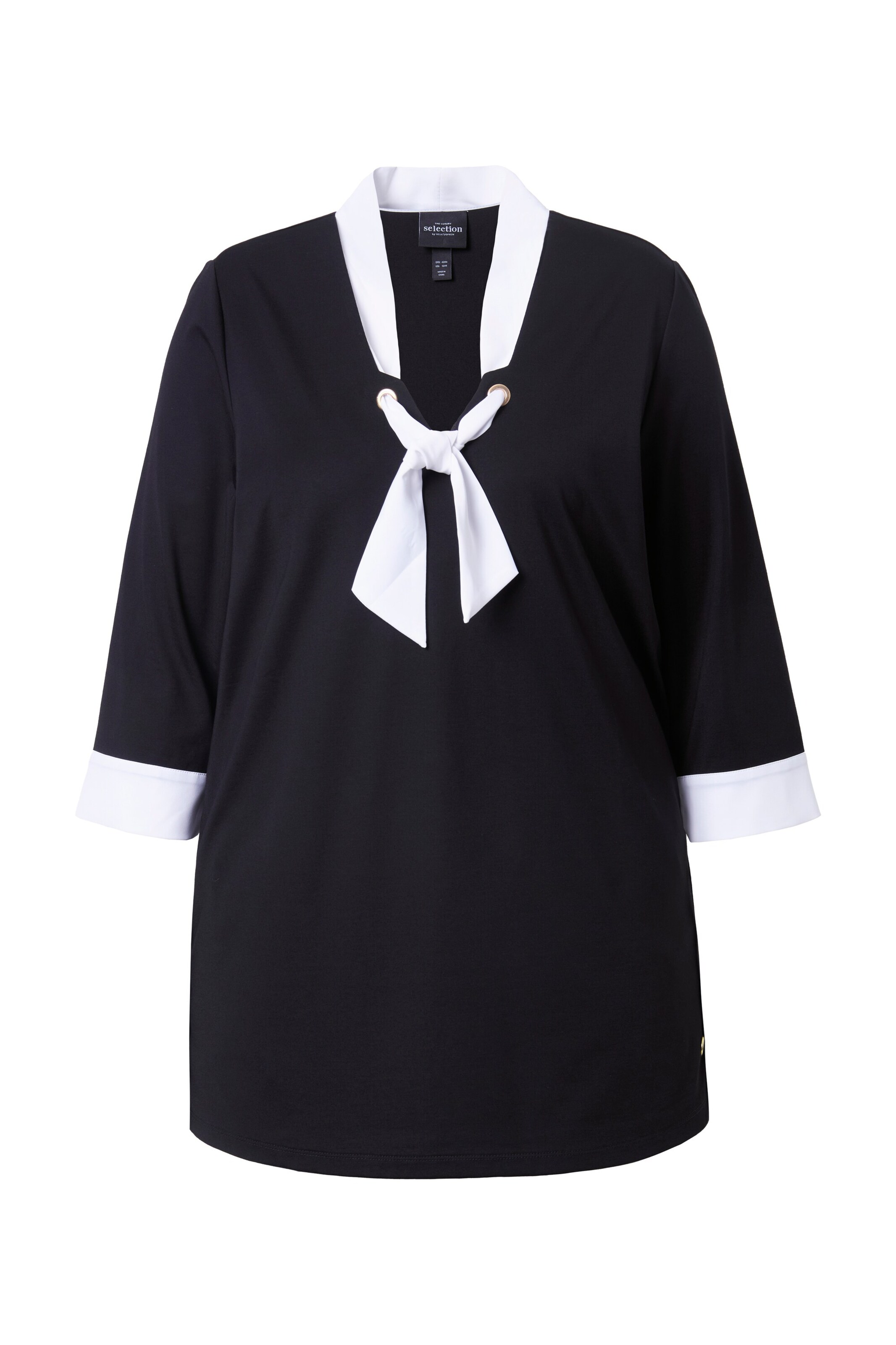 Ulla Popken Blouse in Black: front