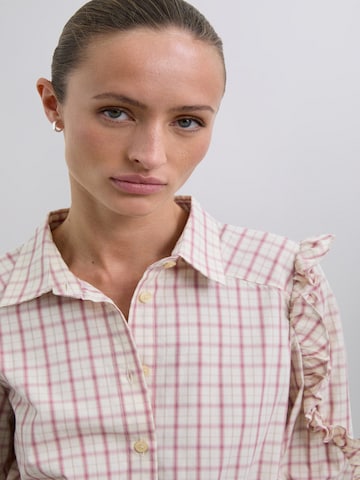 Scalpers Check Shirt ' ' in Pink