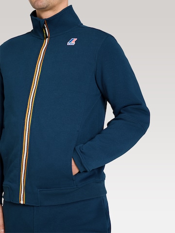 K-Way Sweat jacket 'Pepin' in Blue