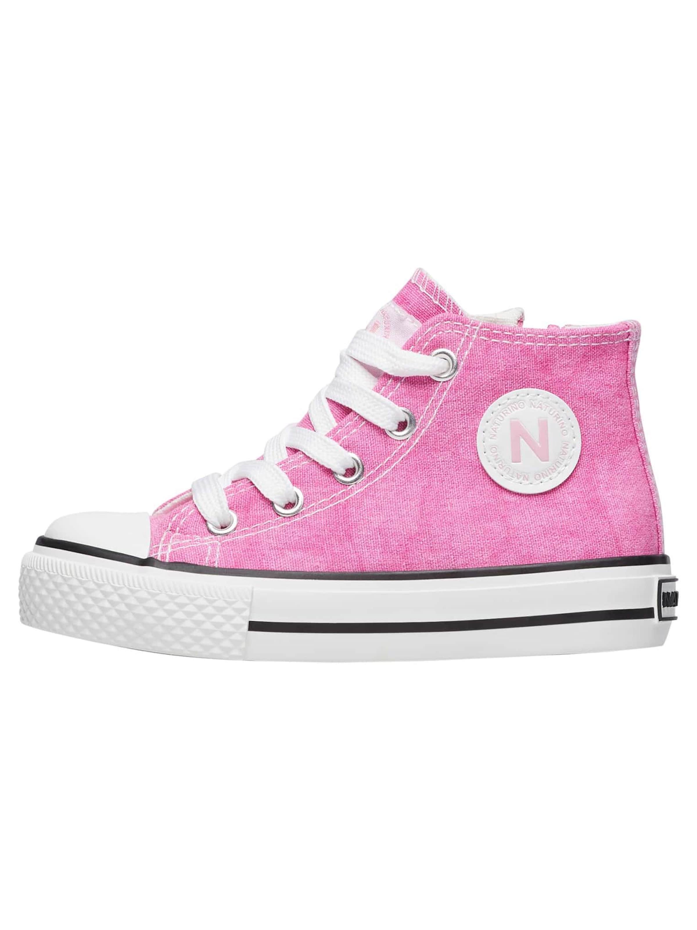 NATURINO Sneaker 'YLFAS.'‌‌ in Pink: Vorderseite