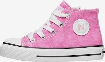 NATURINO Sneaker 'YLFAS.' in Pink: Vorderseite