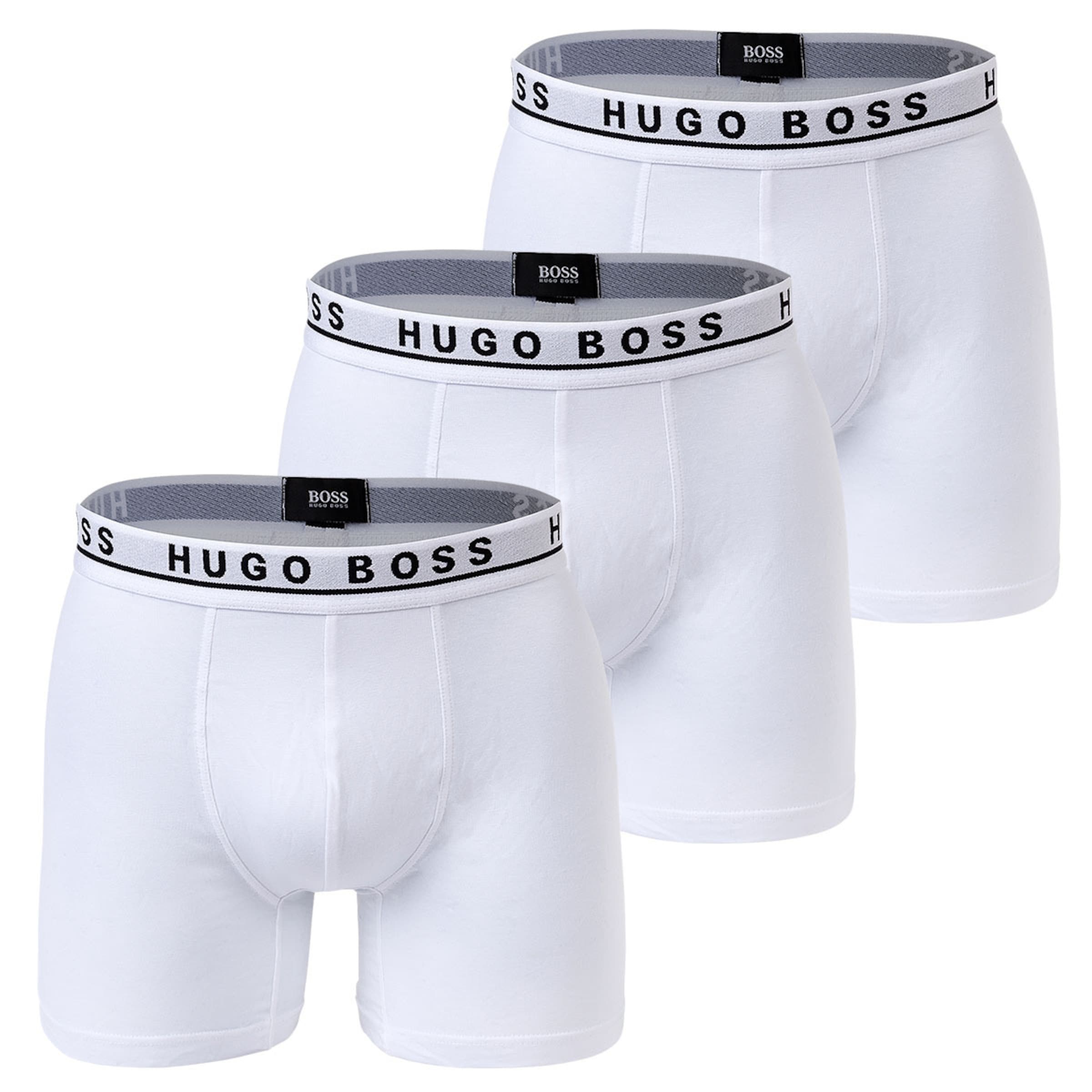 BOSS Boxershorts 'Power' in Weiß: Vorderseite
