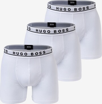 BOSS Boksershorts 'Power' i hvid: forside