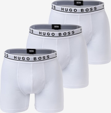 BOSS Orange Boxer shorts 'Power' in White: front