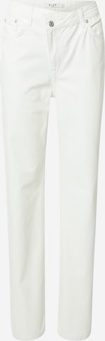 NA-KD Regular Jeans in Wit: voorkant