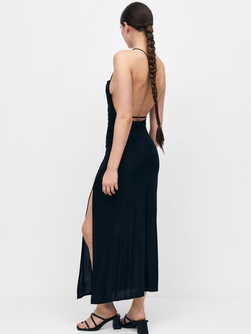 Robe de soirée Pull&Bear en noir