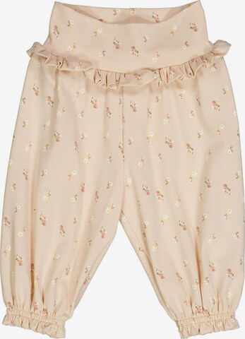 Effilé Pantalon Müsli by GREEN COTTON en beige : devant