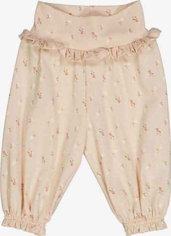 Effilé Pantalon Müsli by GREEN COTTON en beige : devant