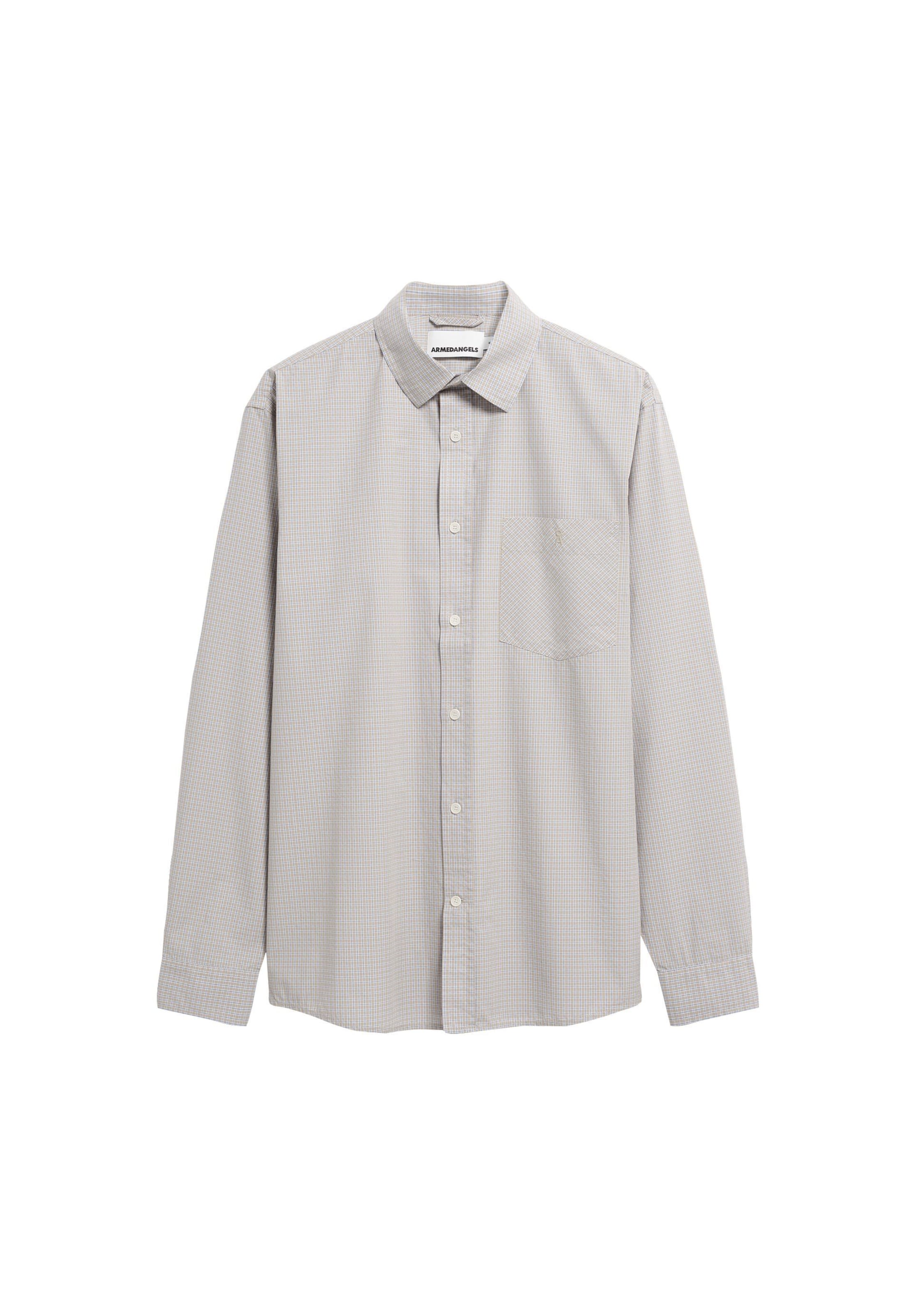 ARMEDANGELS Button Up Shirt in L in Mottled beige, Item view
