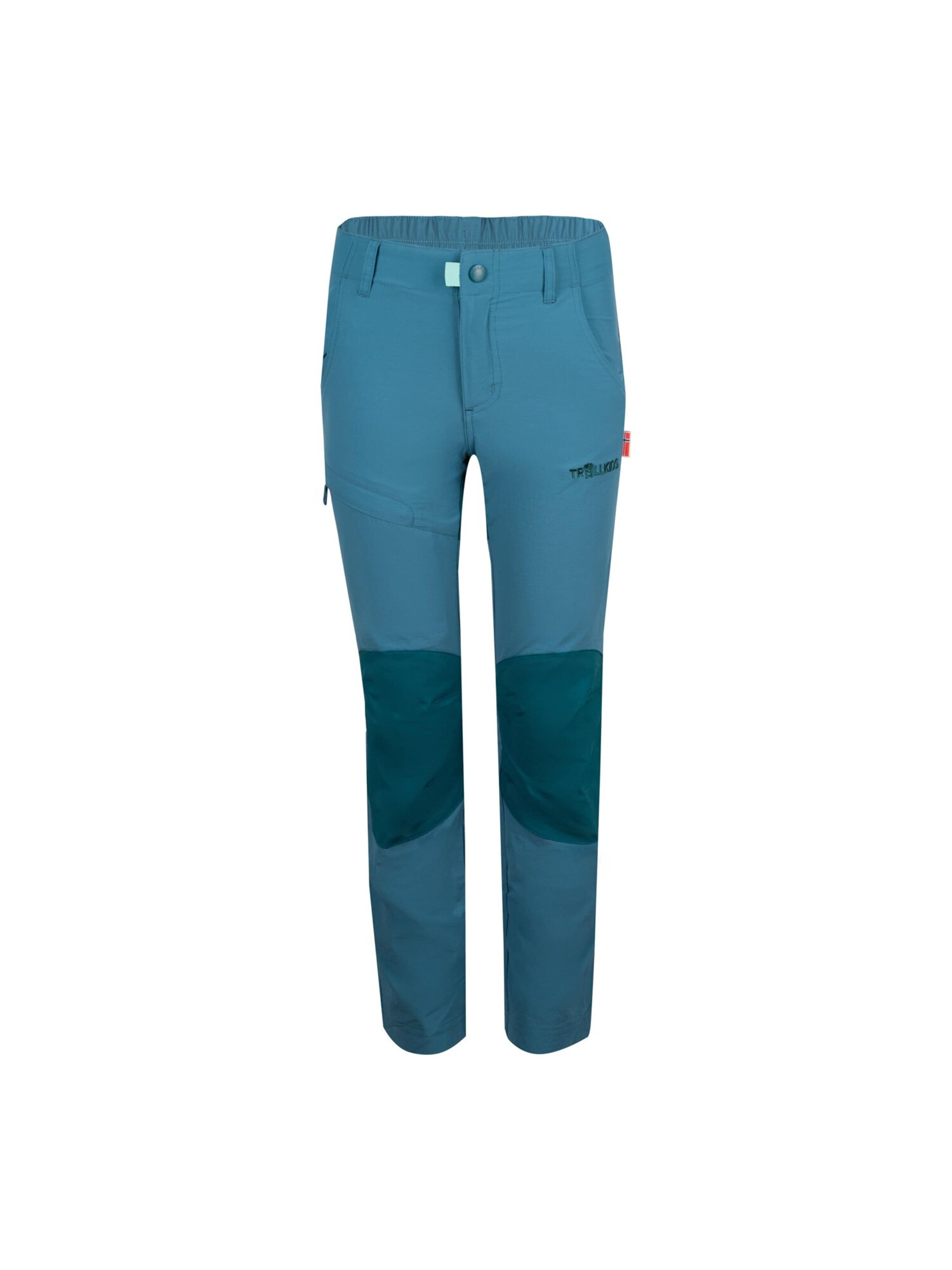 TROLLKIDS Workout Pants in Blue: front