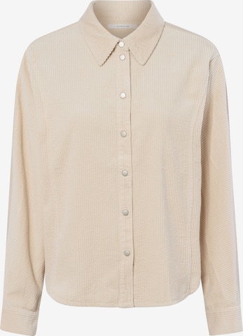 OPUS Blouse 'Frenki' in Beige: front