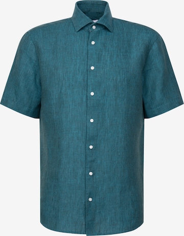 Coupe regular Chemise SEIDENSTICKER en bleu : devant