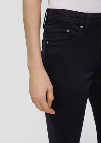 Slimfit Jeans 'Betsy' de la s.Oliver pe albastru