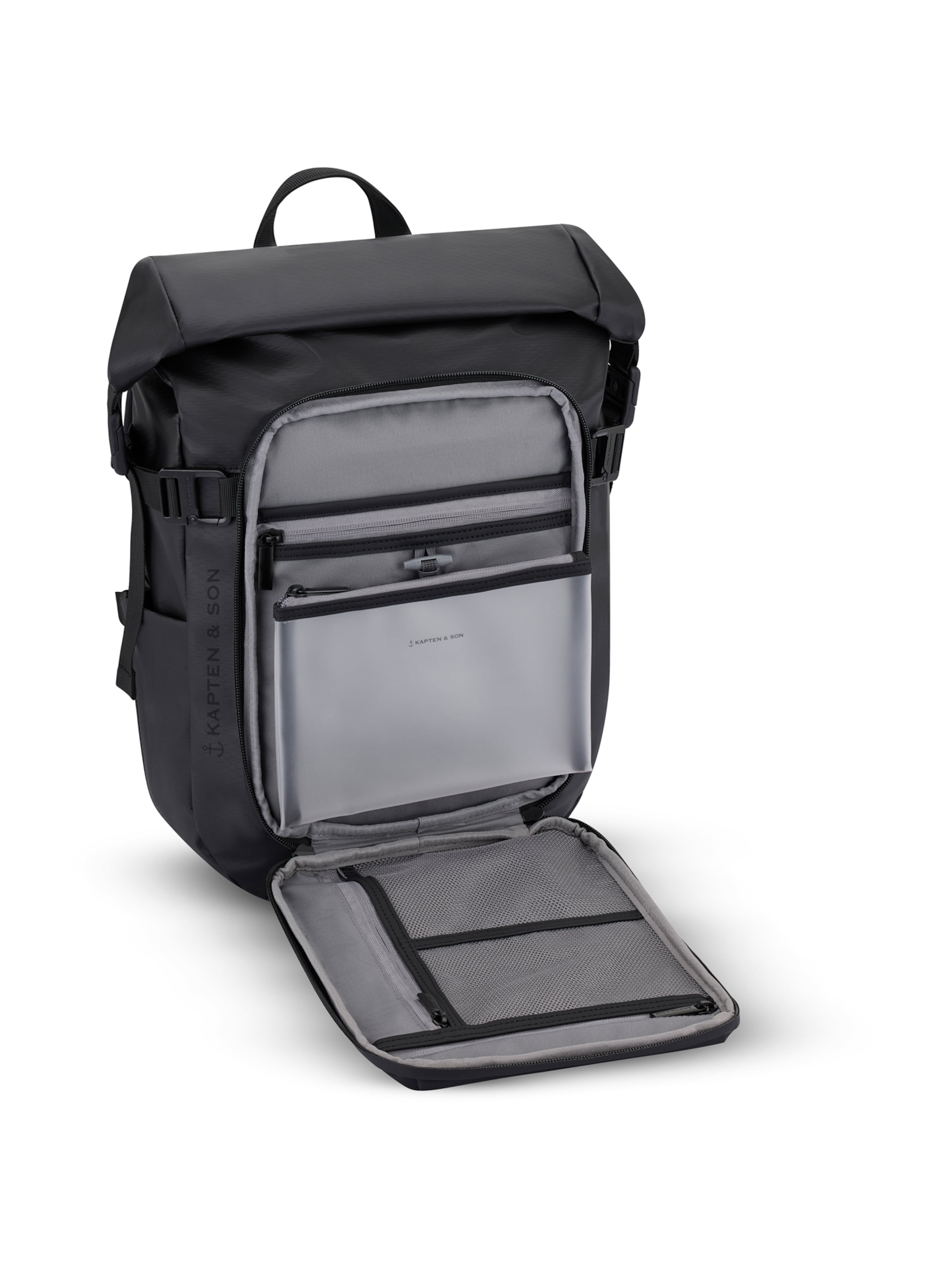 Kapten & Son Σακίδιο πλάτης 'Lisbon Small' σε μαύρο