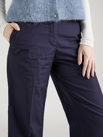 Loosefit Pantalon à plis GANT en bleu