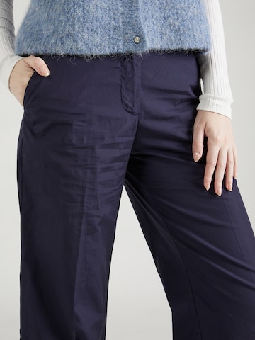 GANT Loose fit Trousers with creases in Blue