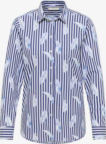 ETERNA Blouse in Blauw: voorkant