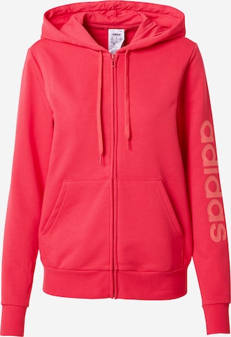 ADIDAS PERFORMANCESportski gornji dio trenirke - roza boja: prednji dio