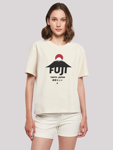 F4NT4STIC Shirt 'Fuji' in Beige