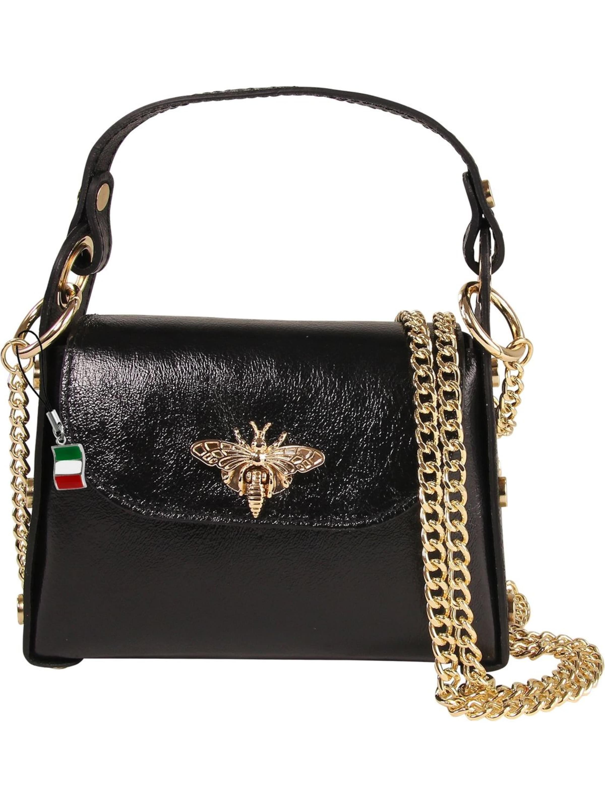 Florence Crossbody Bag in Black: front