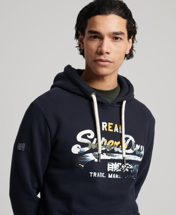 Superdry Sweatshirt 'Vintage Logo' in Zwart