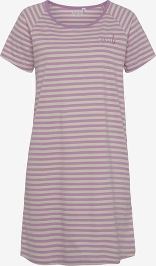 Camicia da notte VIVANCE di colore grigio chiaro / lilla chiaro, Visualizzazione prodotti