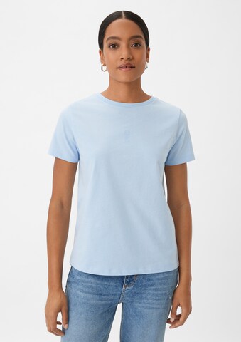 comma casual identity T-Shirt in Blau: Vorderseite
