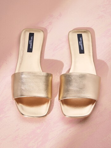 Mule 'Tabitha Simmons x Next Sea Breeze' Next en or