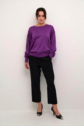 Kaffe Sweater 'Regina' in Purple