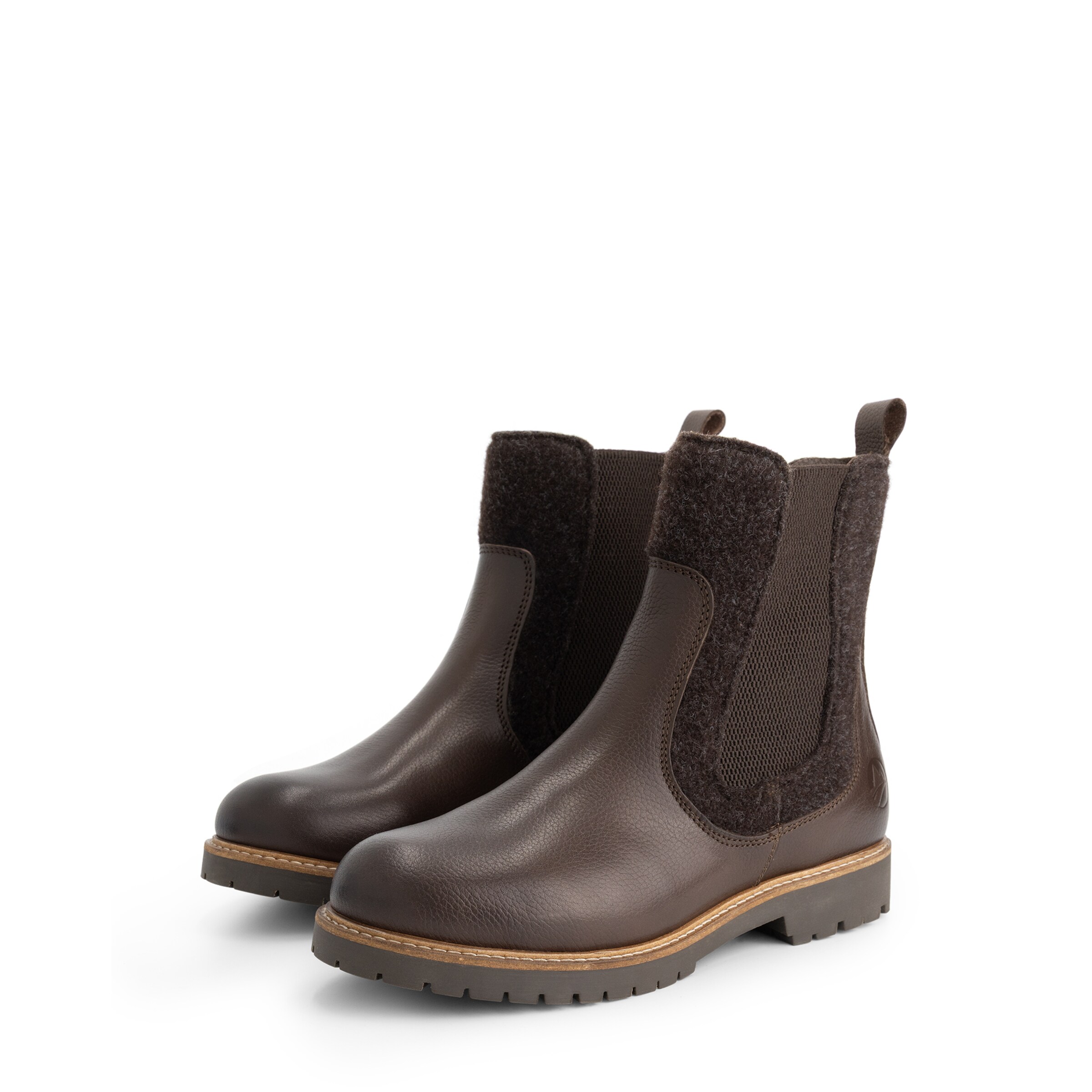 Chelsea Boots 'Okstindal' Travelin en marron