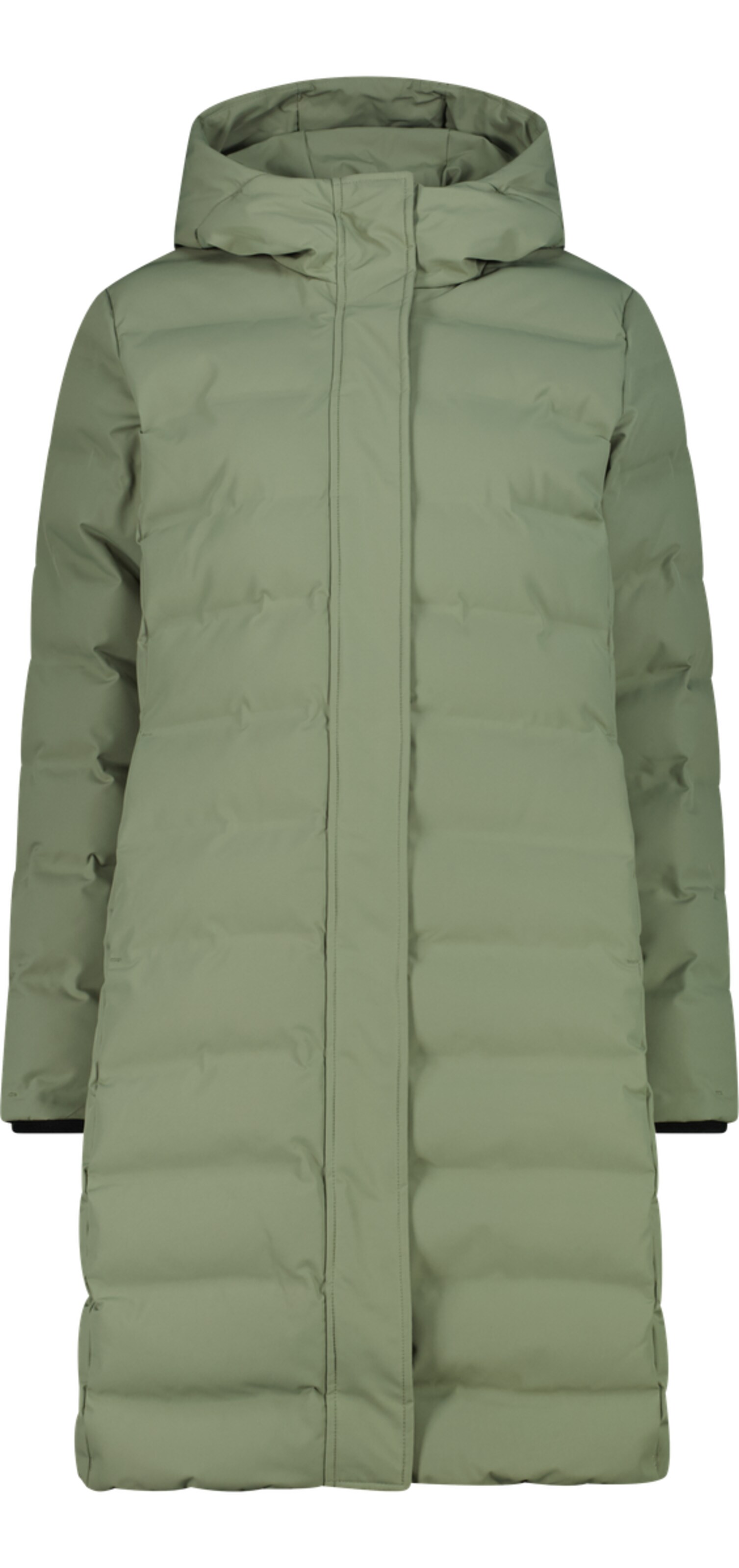 CMP Winter Coat in Green: front