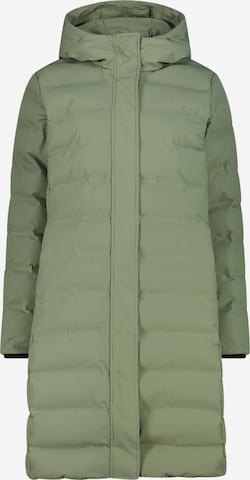CMP Winter Coat in Green: front