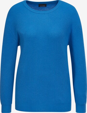 Pull-over Goldner en bleu : devant