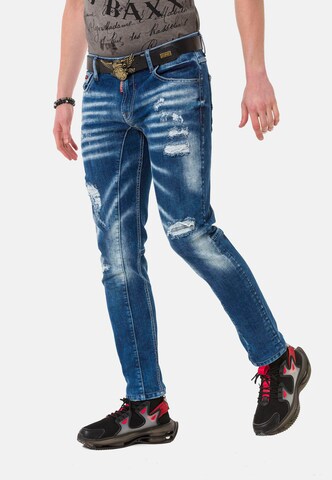 CIPO & BAXX Regular Jeans in Blauw